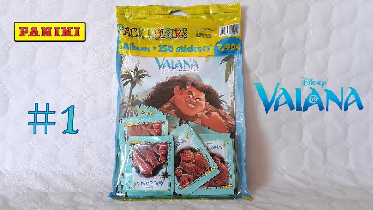Présentation de l'album Panini Vaiana [#1]