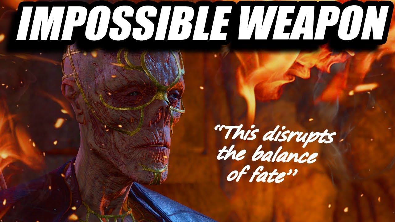 Withers Can Create and Reforge Weapons in Baldur's Gate 3
