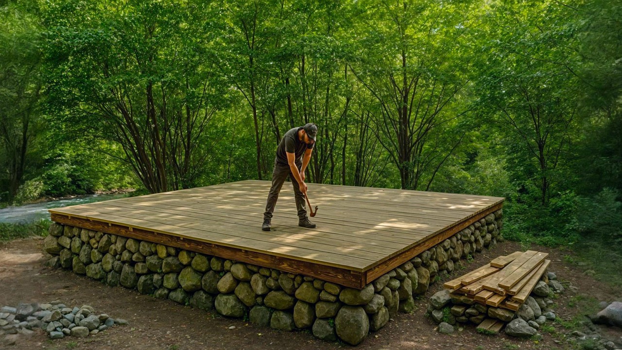 79 Days of Building a House in the Middle of the Forest