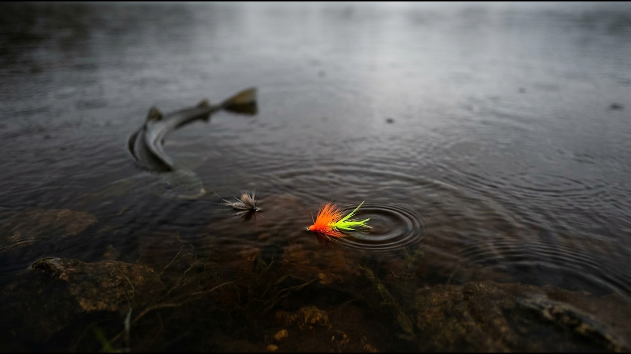 Узнайте, как ловить рыбу нахлыстом в грязной цветной воде — Stillwater Trout
