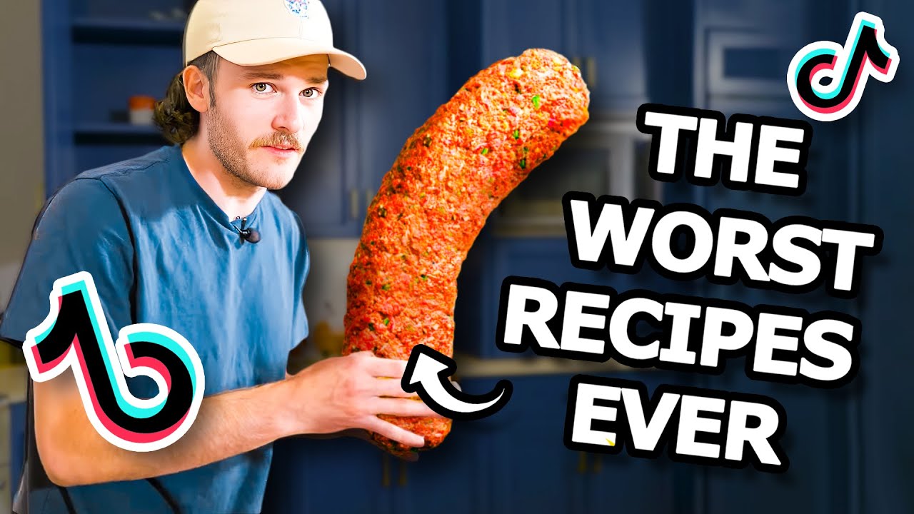 i made a big meat log i saw on tik tok
