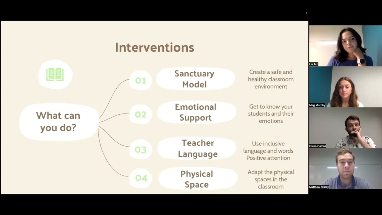 A2 – “Prepare Me to Be a Sanctuary”: Trauma-Informed Teaching Practices