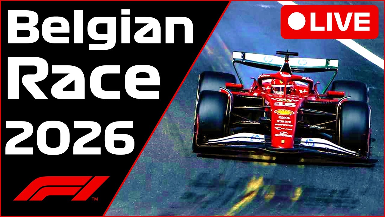 🔴F1 LIVE - BELGIUM/SPA RACE - Commentary + Live Timing