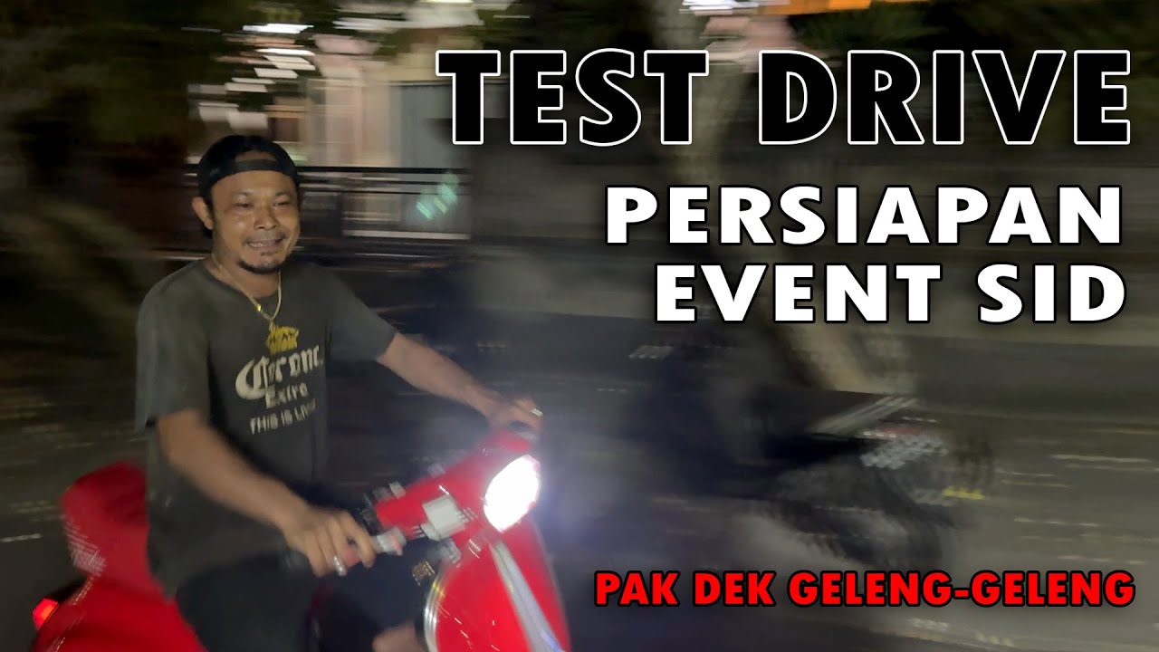 VESPA UNTUK EVENT SID TURUN KE JALAN || TEST ENGINE || CHAVER RACING