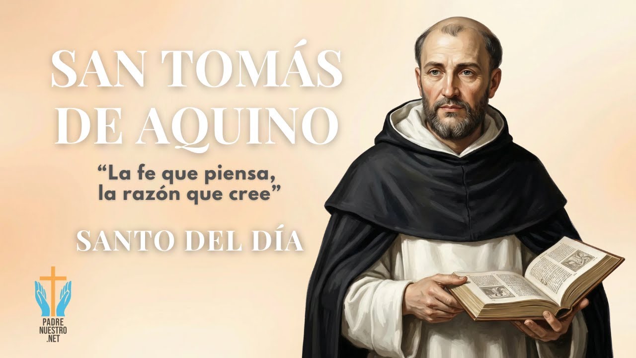SANTO TOMÁS de Aquino | Santo del Día 28 de enero | La FE que piensa, la razón que cree