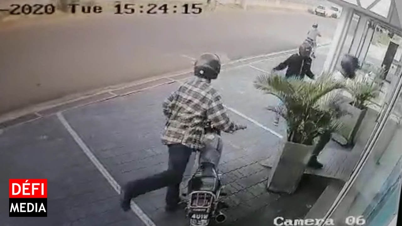 Pailles : braquage au showroom de Sofap ; les suspects filmés