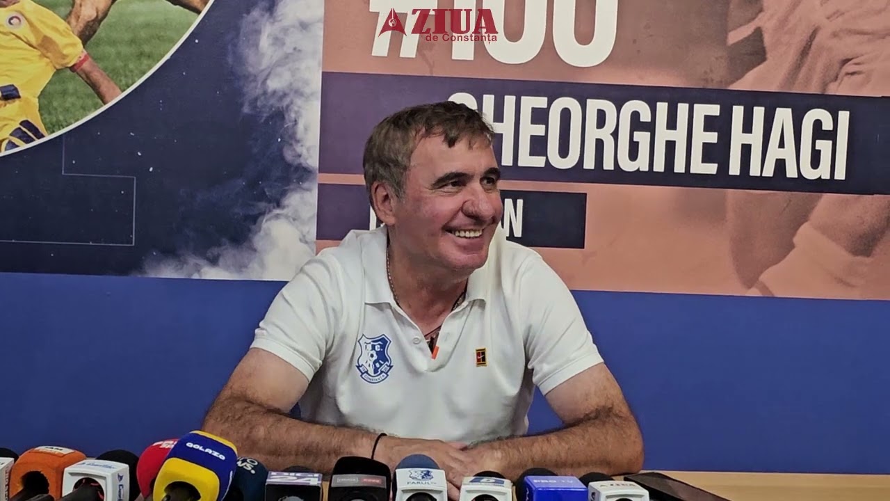 Declarații Gheorghe Hagi la inaugurarea oficială de la Academia Hagi