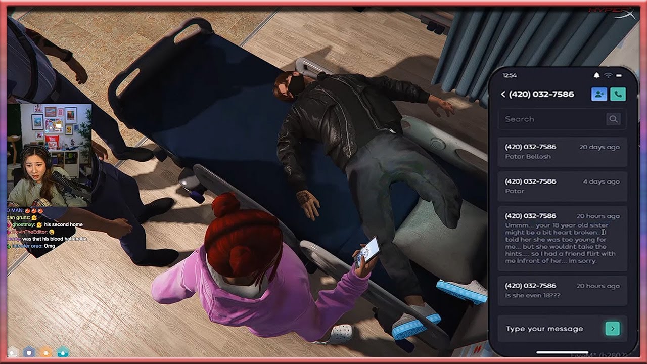 April finds out about January and Patar's time together - GTA V RP NoPixel 4.0
