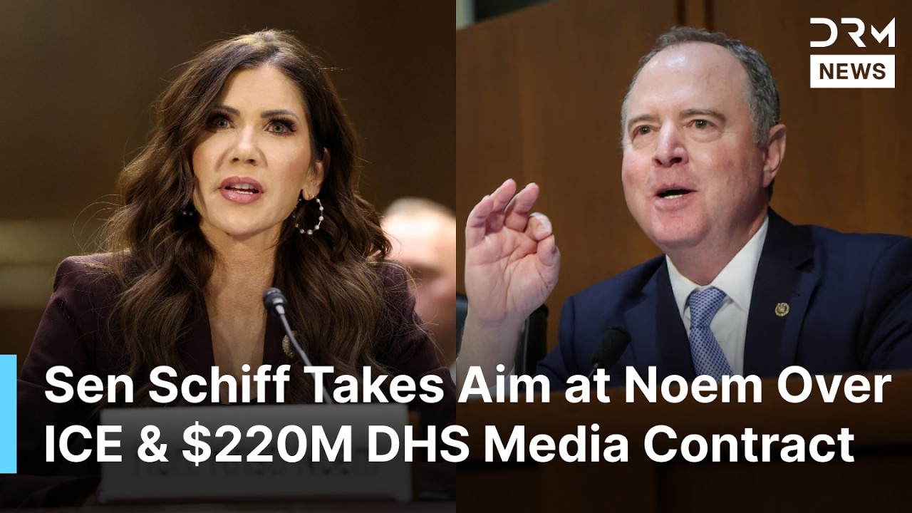 “You Misled the Country” – Sen Schiff Takes Aim at Noem Over ICE & $220M DHS Media Contract | AC1N
