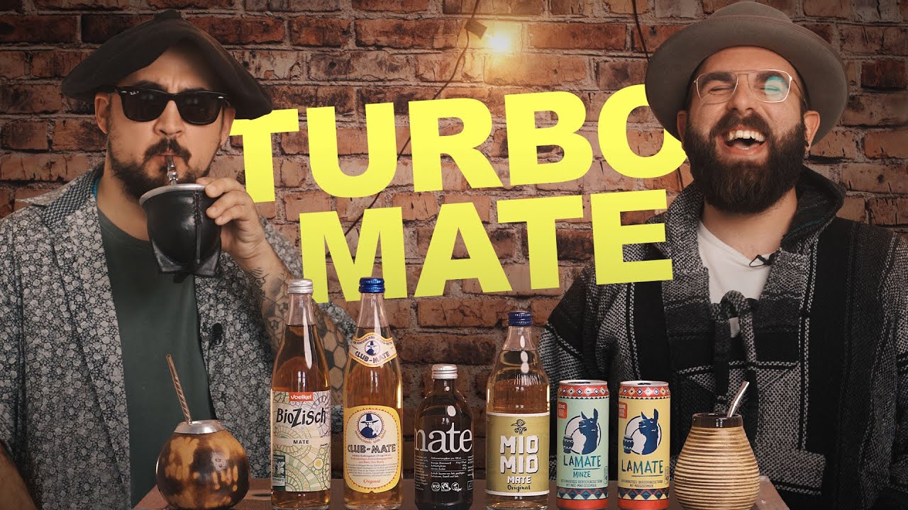 Tasting 7 German Mate Drinks with Roberto from Chile