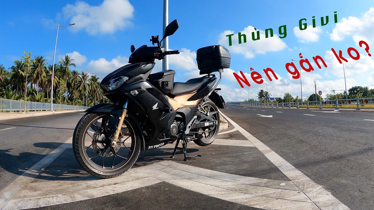 Có nên lắp thùng Givi không, ưu và nhược điểm? | NV Đường Phố