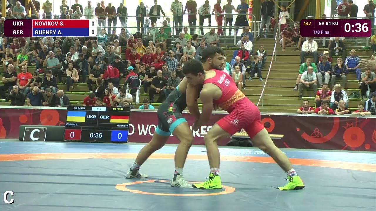 1/8 GR - 84 kg: A. GUENEY (GER) df. S. NOVIKOV (UKR), 2-1
