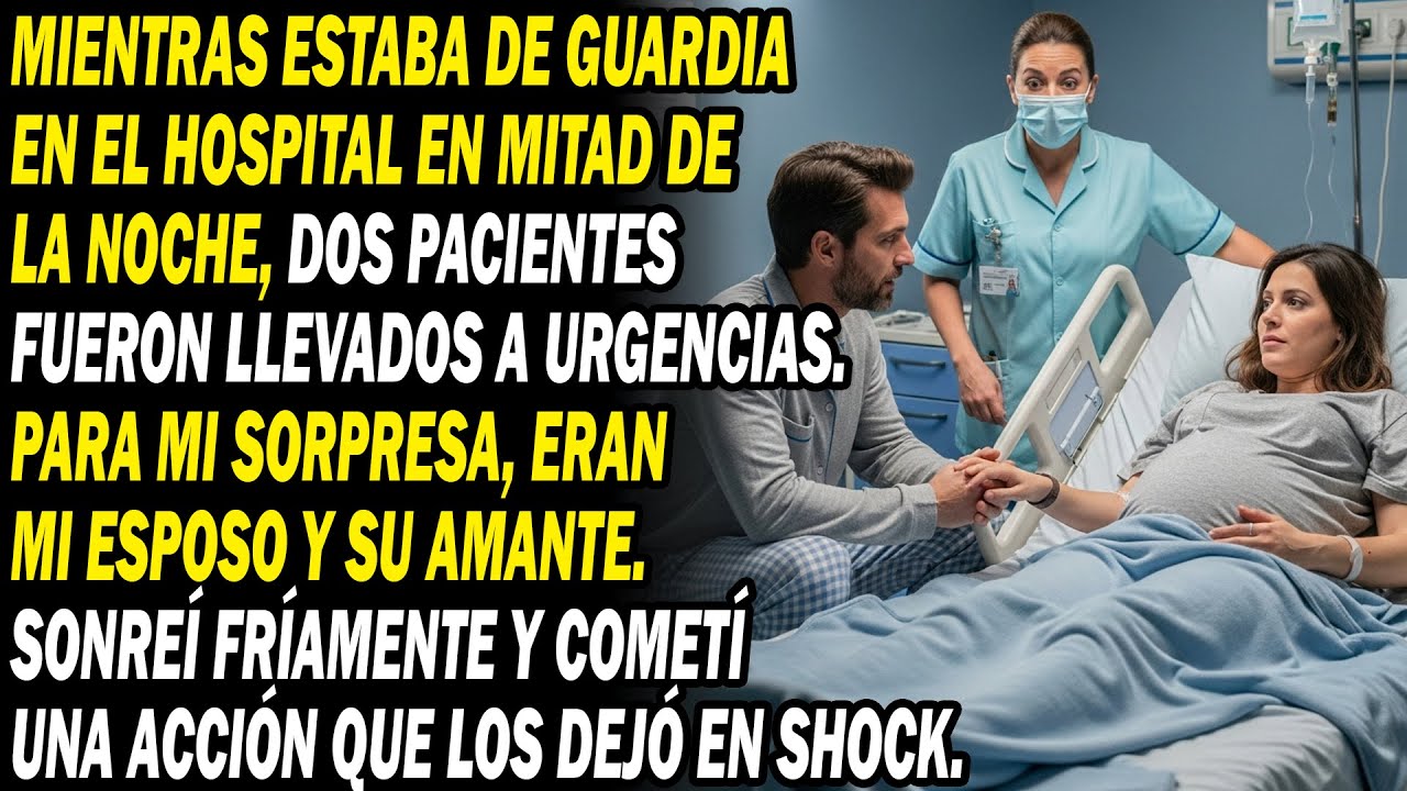 En Mi Turno Nocturno, Dos Pacientes Llegaron A Urgencias. Sorpresa Eran Mi Esposo Y Su Amante....