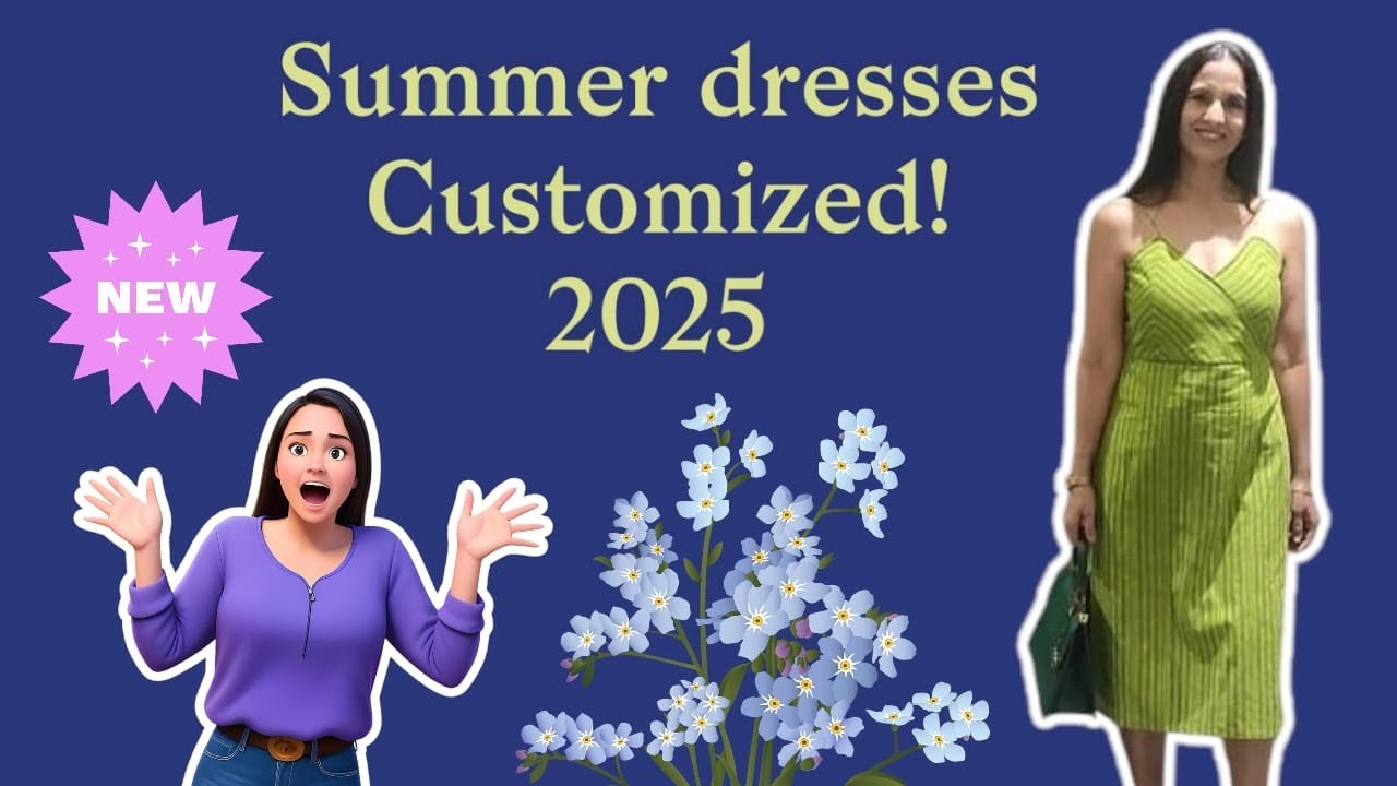 Trendy dresses 2025 | latest summer outfits | Customized dress