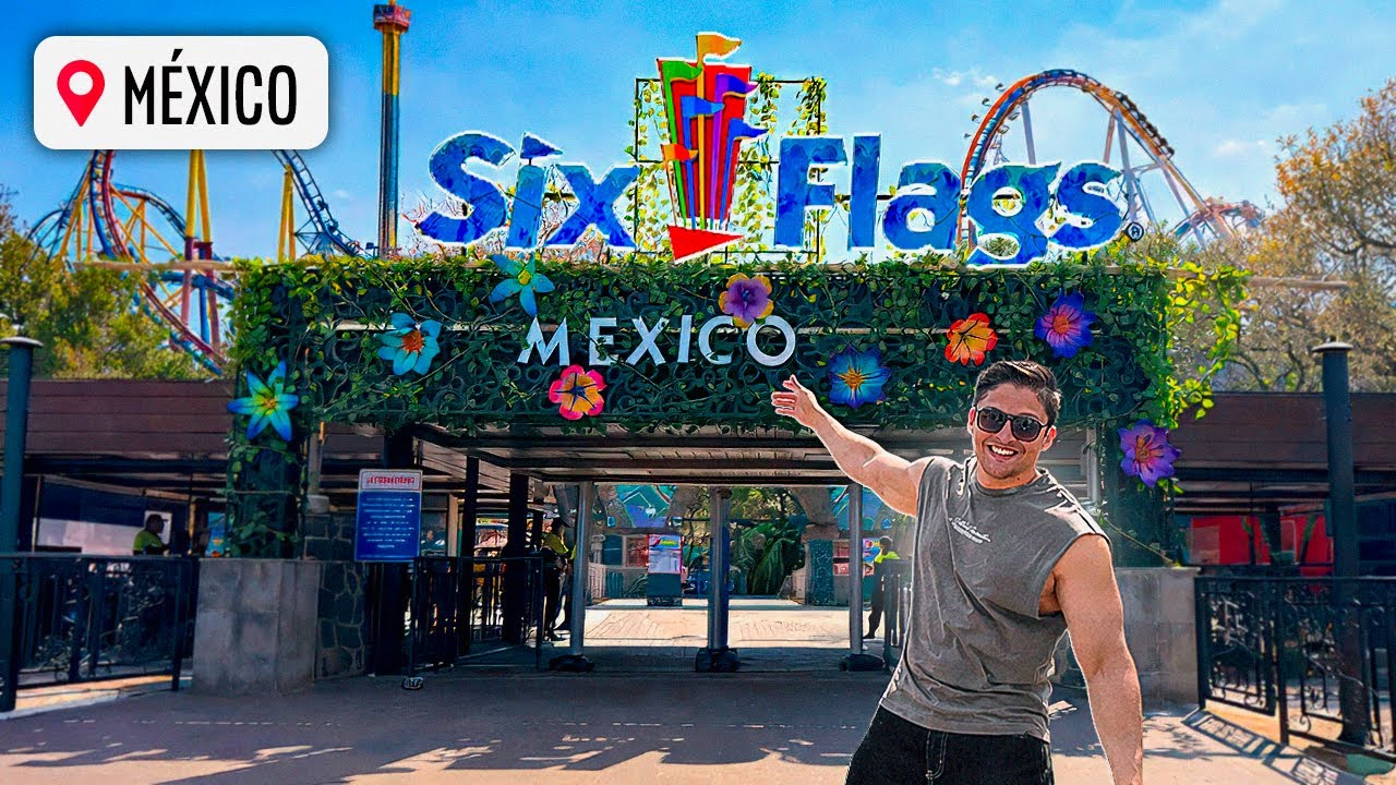 SOBREVIVÍ A LAS MONTAÑAS RUSAS MÁS EXTREMAS DE SIXFLAGS 😰