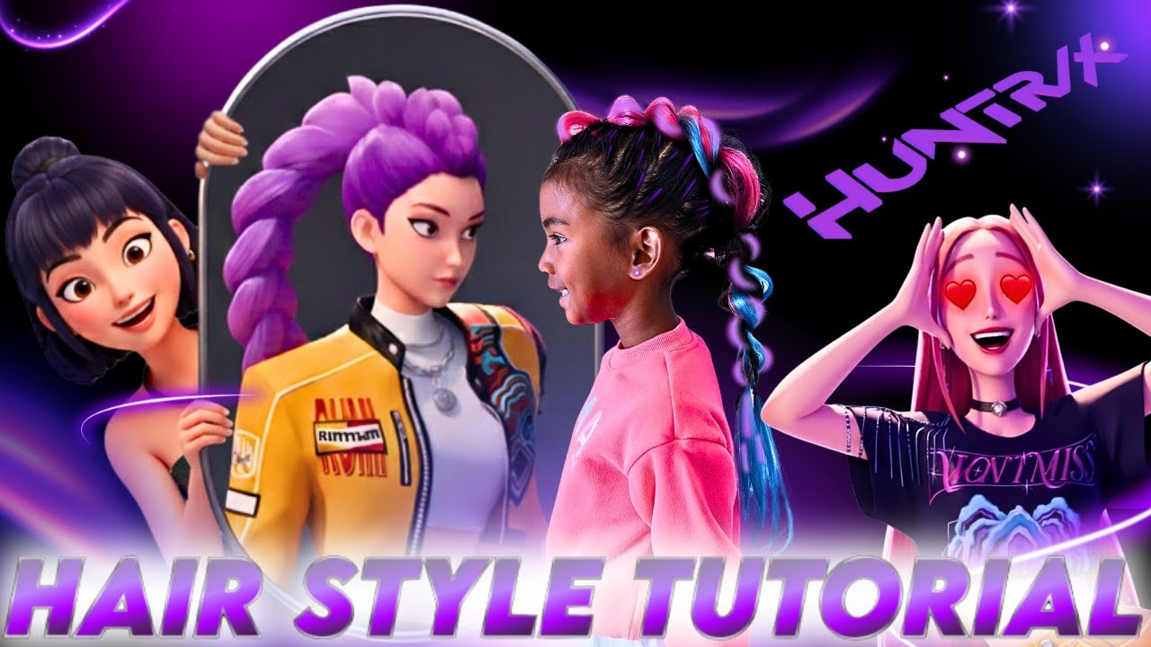 Short Hair Braiding Tutorial for Toddlers | Rumi's Hair Transformation!