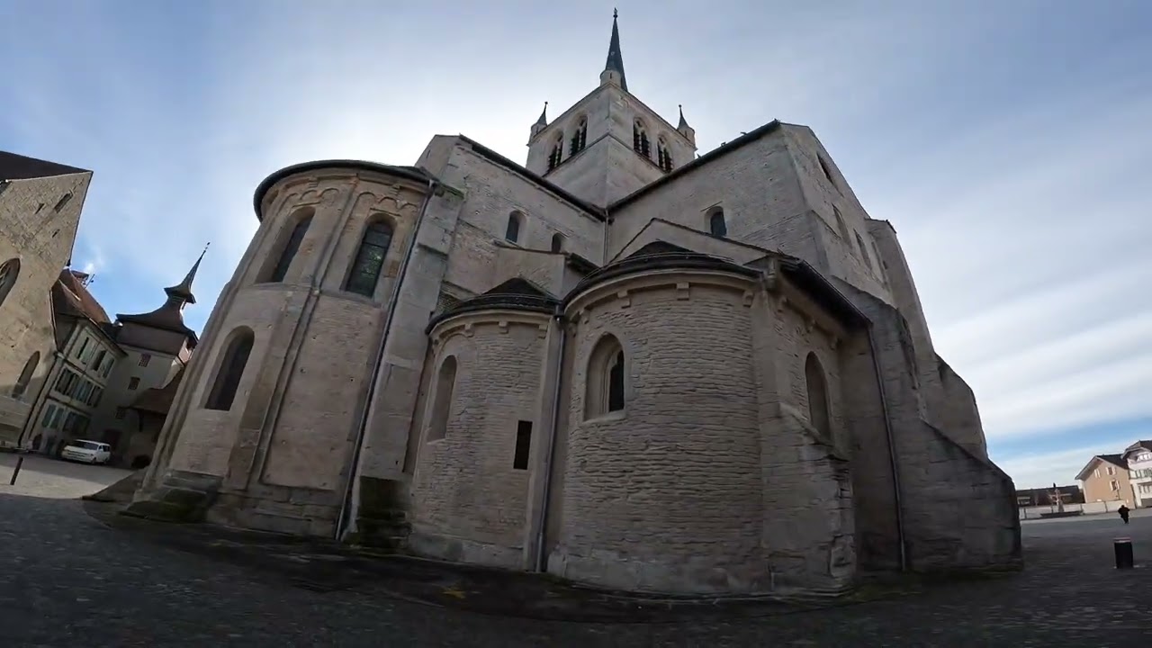Autumn walk in Payerne, Switzerland