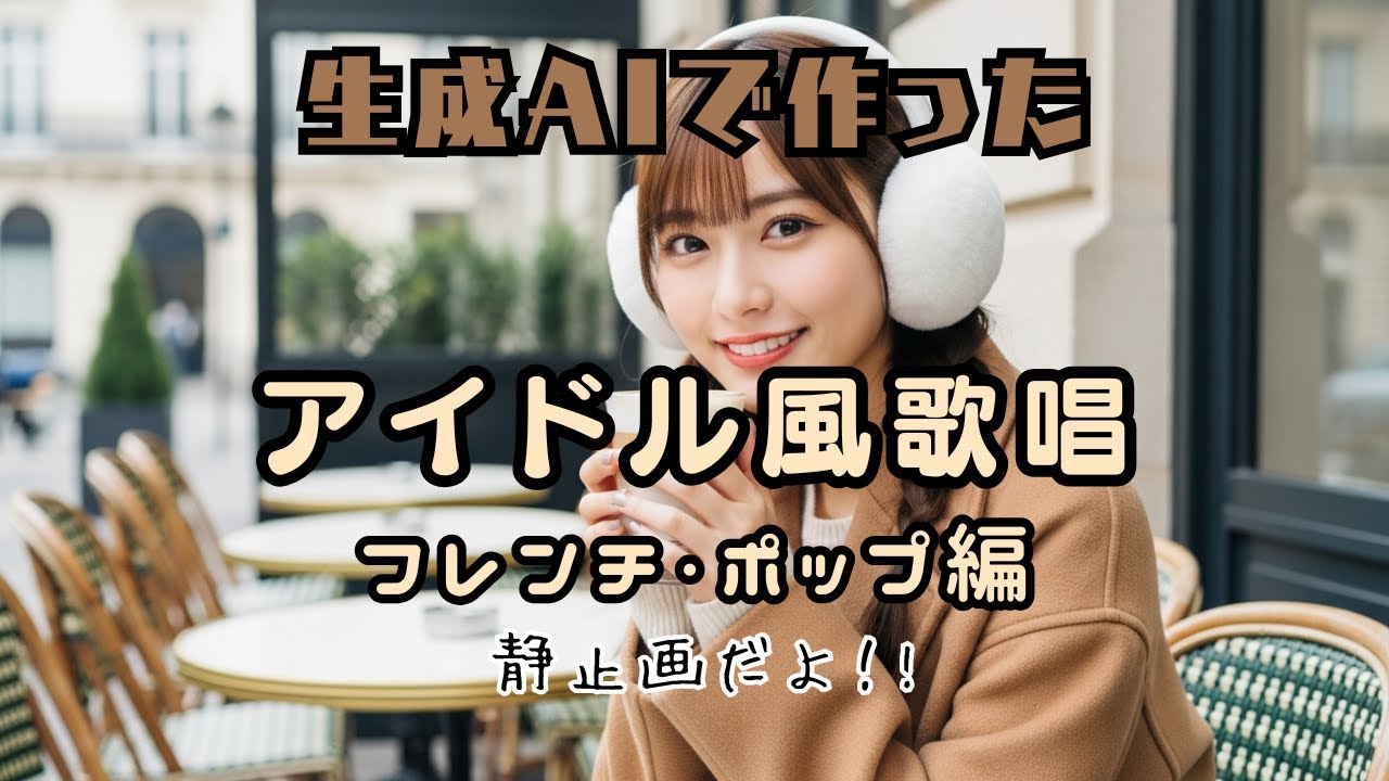フレンチポップ キミ春 | パリジャン・ラテ【Suno AI】