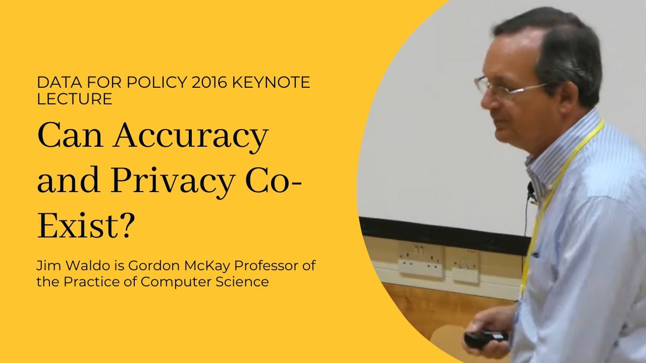 #DataforPolicy2016 &ndash; wykład inauguracyjny z Jimem Waldo, profesorem informatyki na Uniwersytecie Harvarda