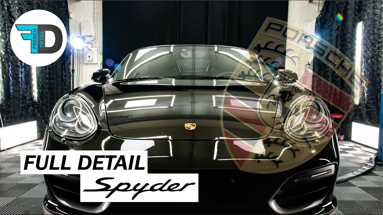 PORSCHE BOXSTER SPYDER FULL DETAIL +++