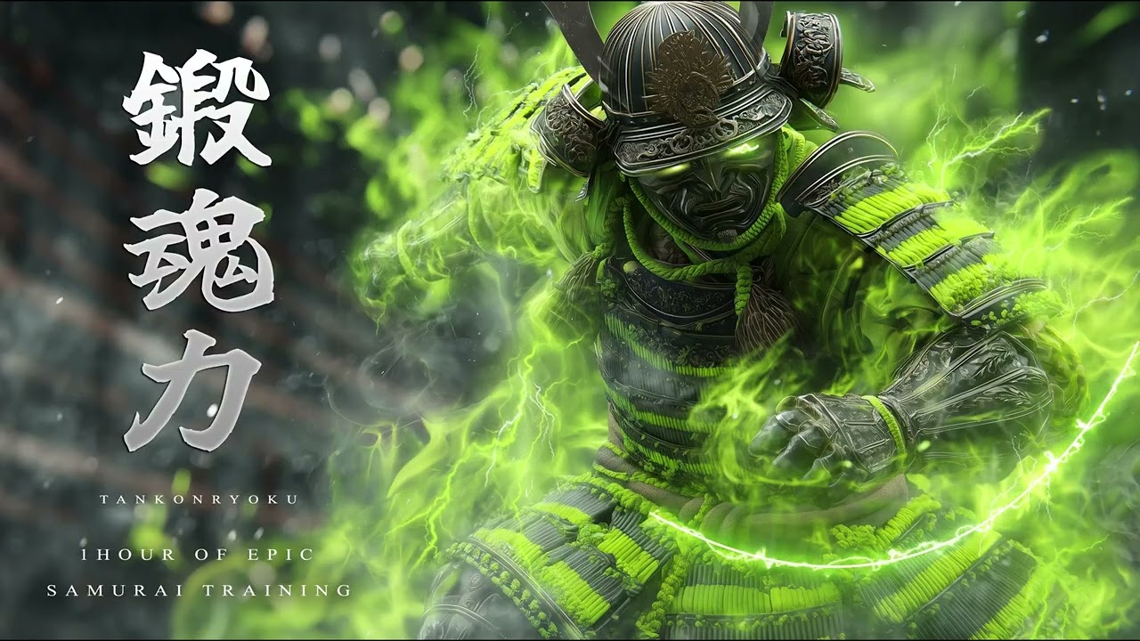鍛魂力 TANKONRYOKU | Spirit Forged Strength | 1 HOUR Epic Samurai Workout Training Music