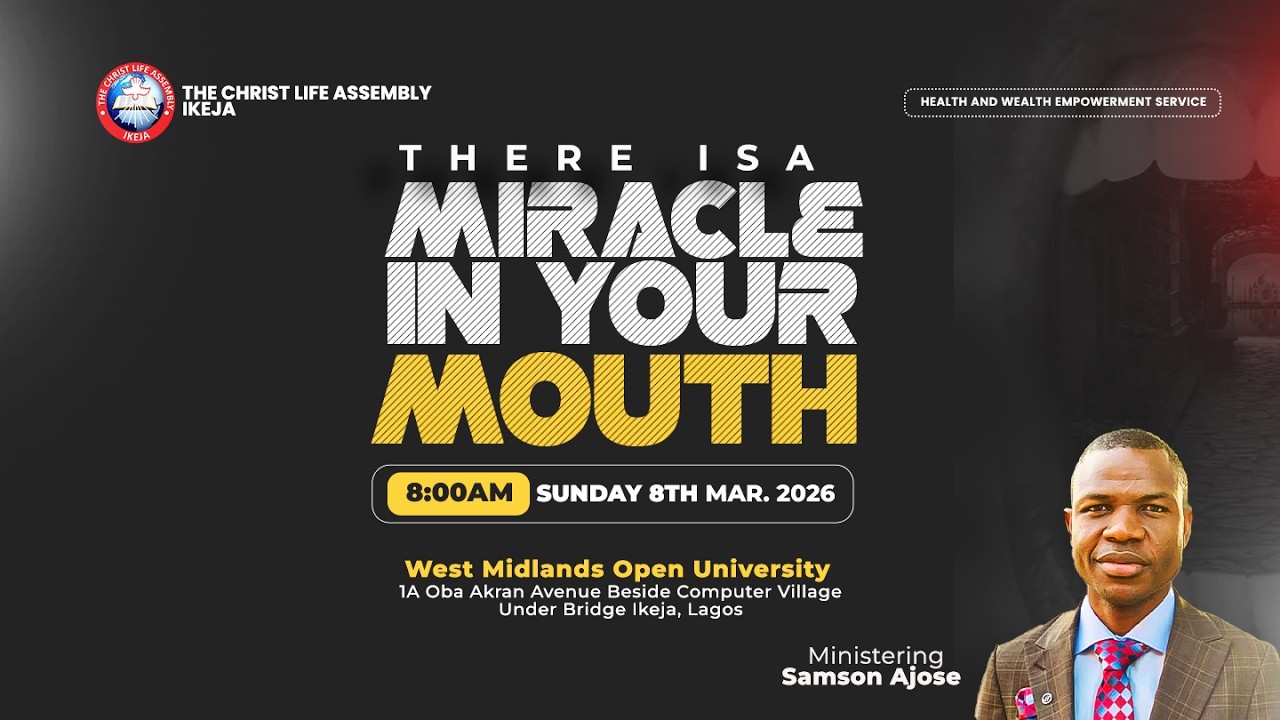 HEALTH AND WEALTH EMPOWERMENT SERVICE | TCLA IKEJA SUNDAY SERVICE | 08032026