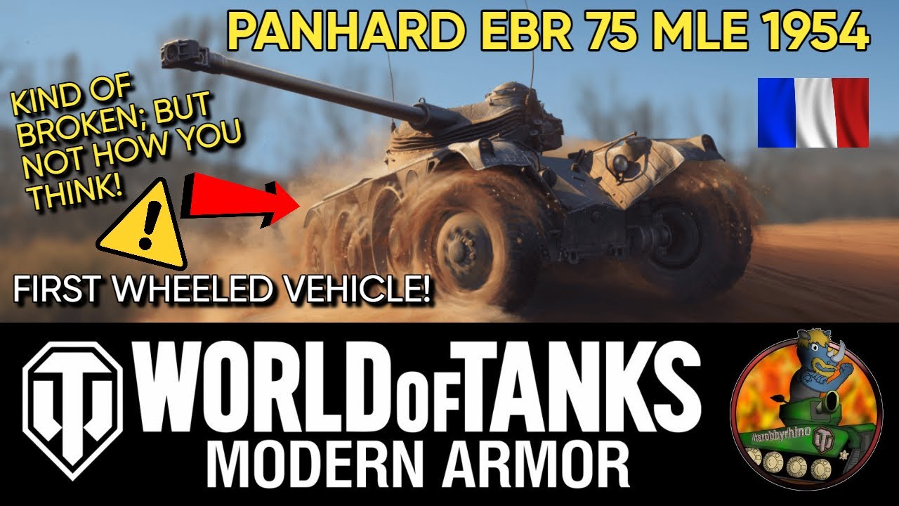 Panhard EBR 75 mle 1954 II THINK LONG & HARD BEFORE BUYING! II World of Tanks Modern Armour II WoTC