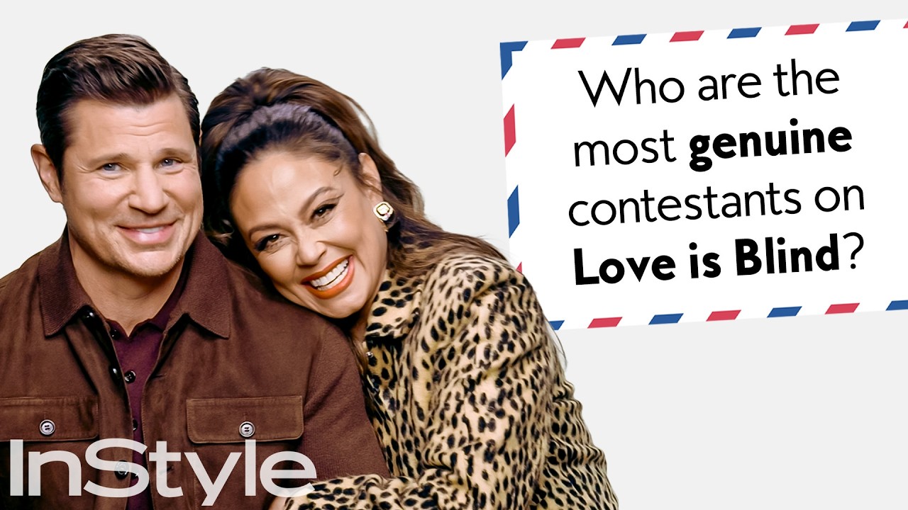 Love Is Blind's Nick and Vanessa Lachey Answer Fan Mail | InStyle