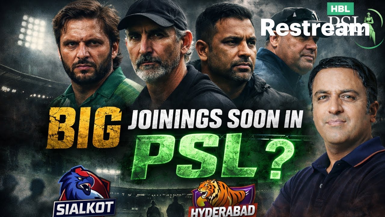 BIG COACHES Coming to PSL 😱 | Hyderabad & Sialkot Mentor SHOCK | PSL 2026 Bombshell!