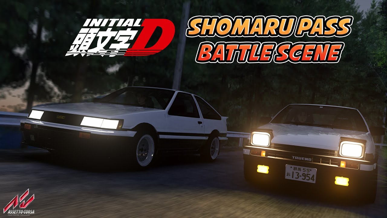 Shomaru Pass Initial D Scene [Assetto Corsa]