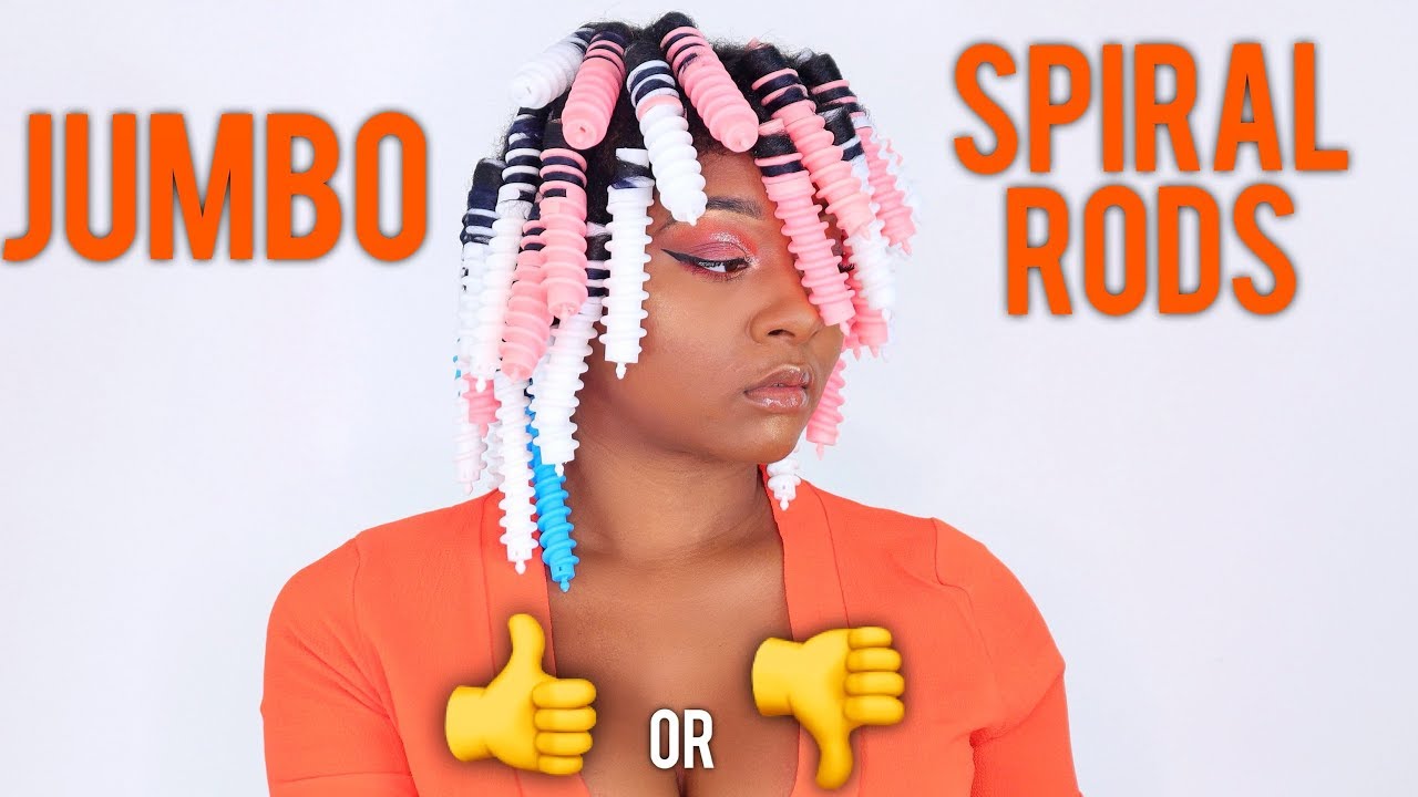 Jumbo Spiral Rods Curls on Natural Hair, YAY or NAY?  | African Pride’s *NEW* Curling Mousse