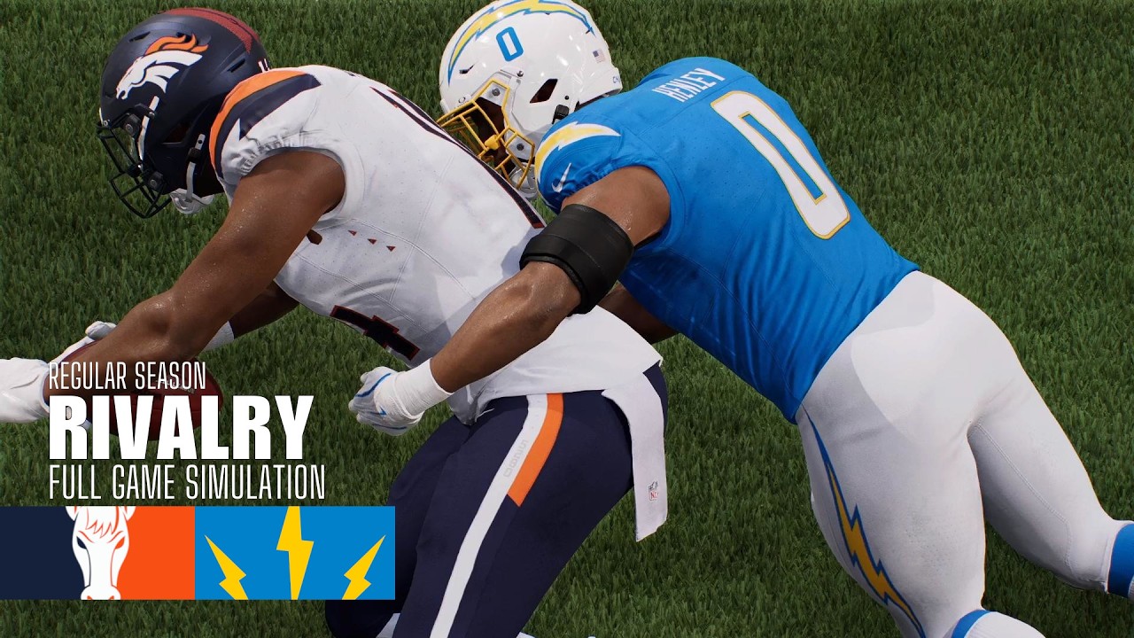 Broncos vs. Chargers | 2026 Rivalry Game | Madden NFL 26 Simulation