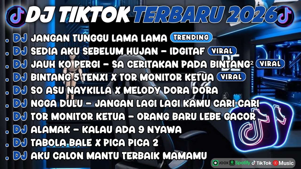 DJ TIKTOK TERBARU 2026🎵DJ JANGAN TUNGGU LAMA LAMA🎵DJ SEDIA AKU SEBELUM HUJAN - IDGITAF FULL ALBUM
