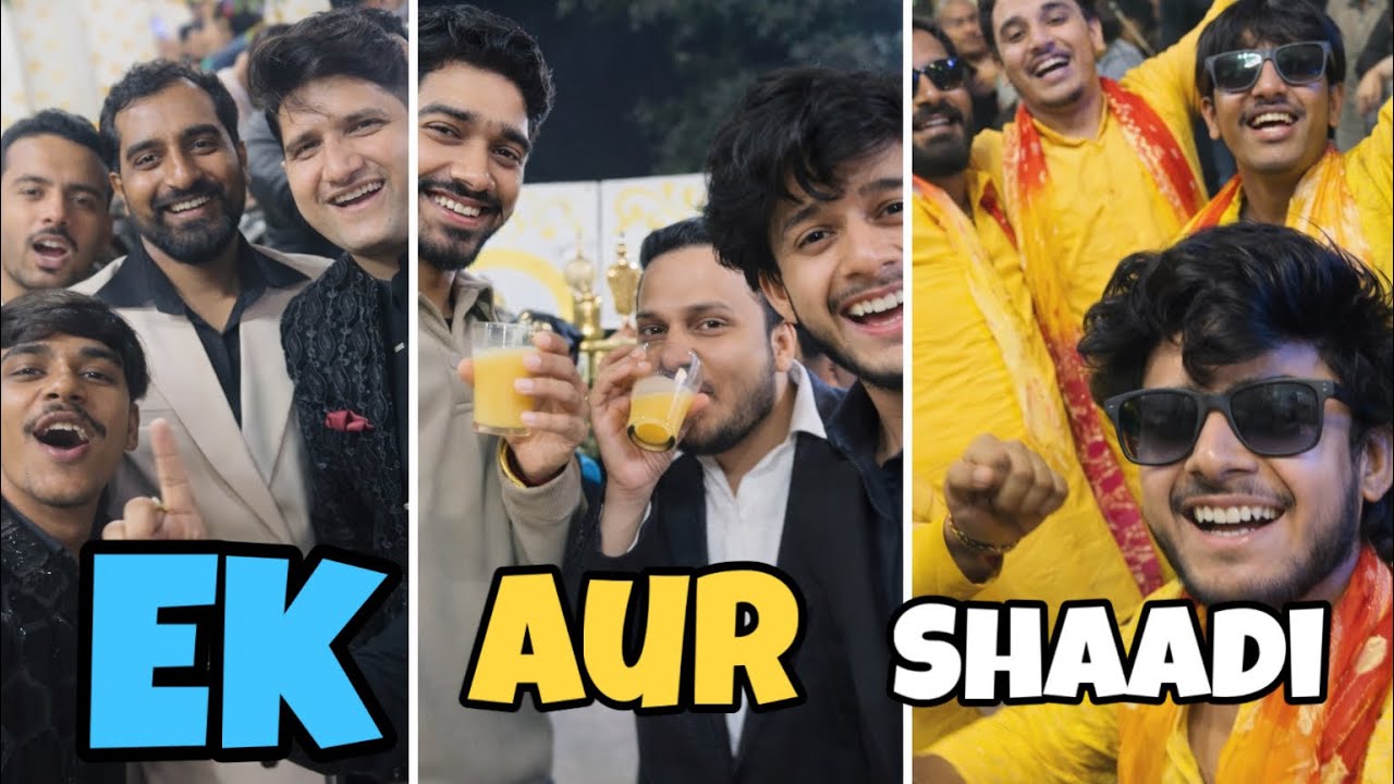 Haldi+shaadi vlog