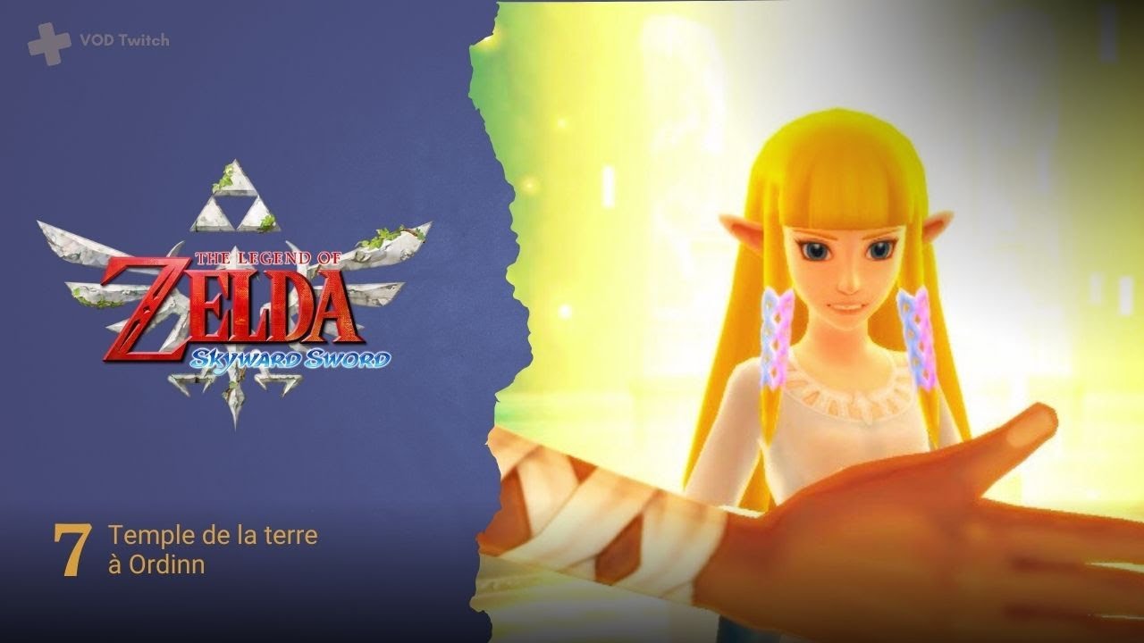 🪽 VOD #7 | Zelda Skyward Sword | En route pour le temple de la terre à Ordinn
