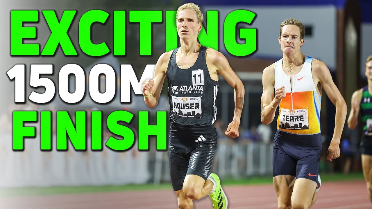 EXCITING FINISH In 2025 Ed Murphey Classic Men's 1500m