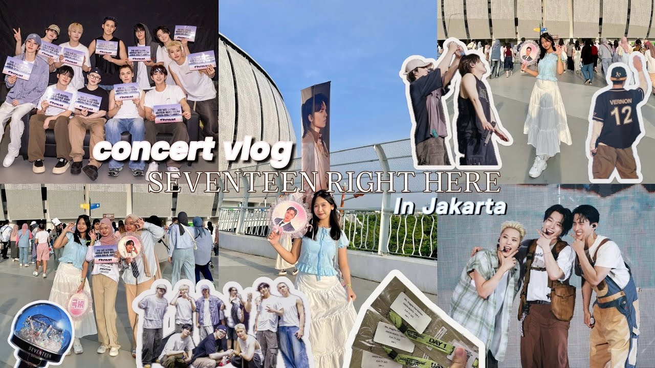 SEVENTEEN CONCERT VLOG | SVT RIGHT HERE IN JAKARTA 💎💗