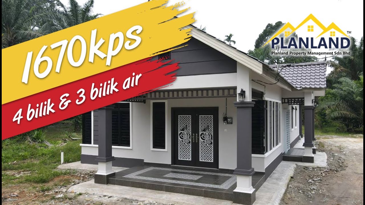 |Keluasan 1670kps | 4 Bilik Tidur + 3 Bilik Air|