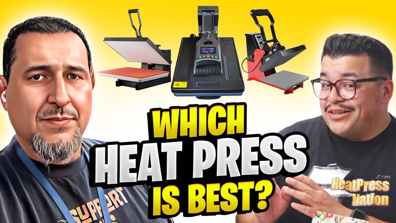 The BEST Heat Press for Beginners in 2025 (Tested & Compared)