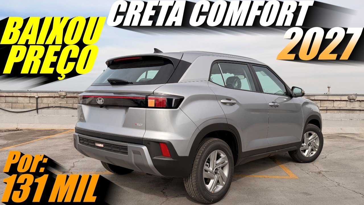 DESPENCOU O PRE&Ccedil;O HYUNDAI CRETA COMFORT 2027 - Hora de comprar?