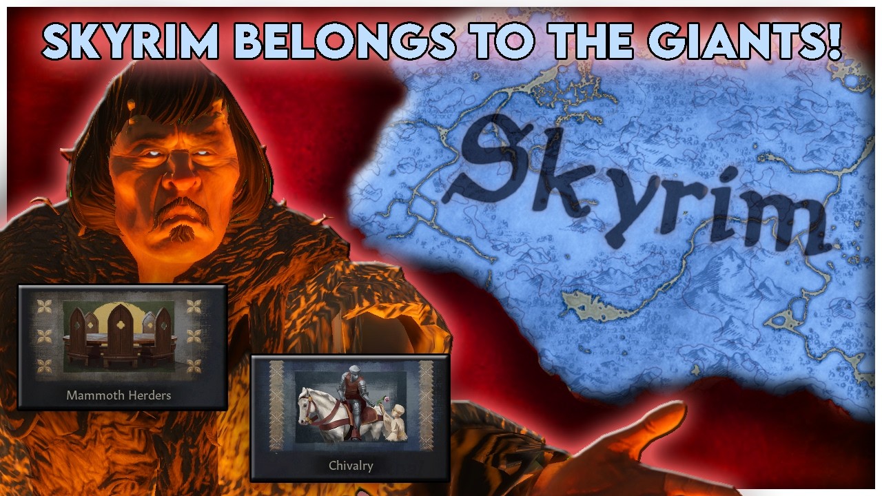 I Reclaimed Skyrim FOR THE GIANTS! | Crusader Kings 3 Elder Kings 2 Mod