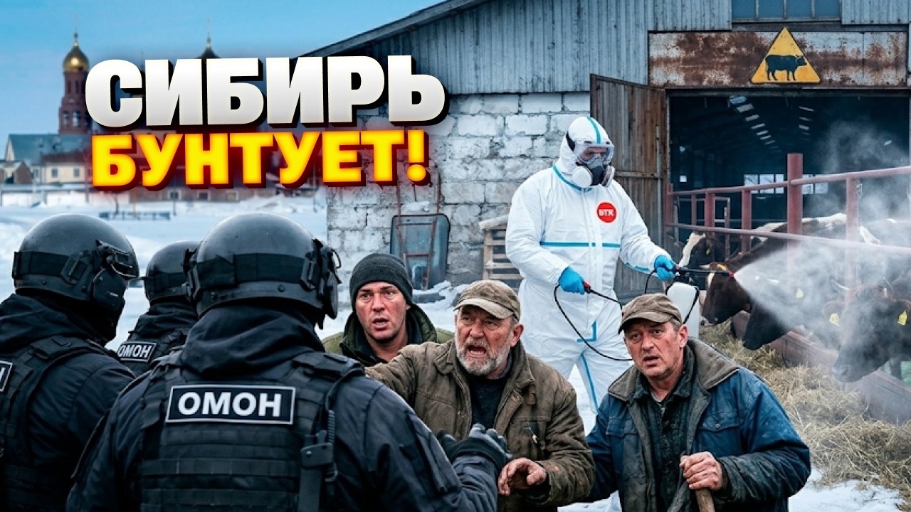 &laquo;Сжигайте нас вместе с коровами!&raquo;: Сибирь восстала против ОМОНа и путинского беспредела!