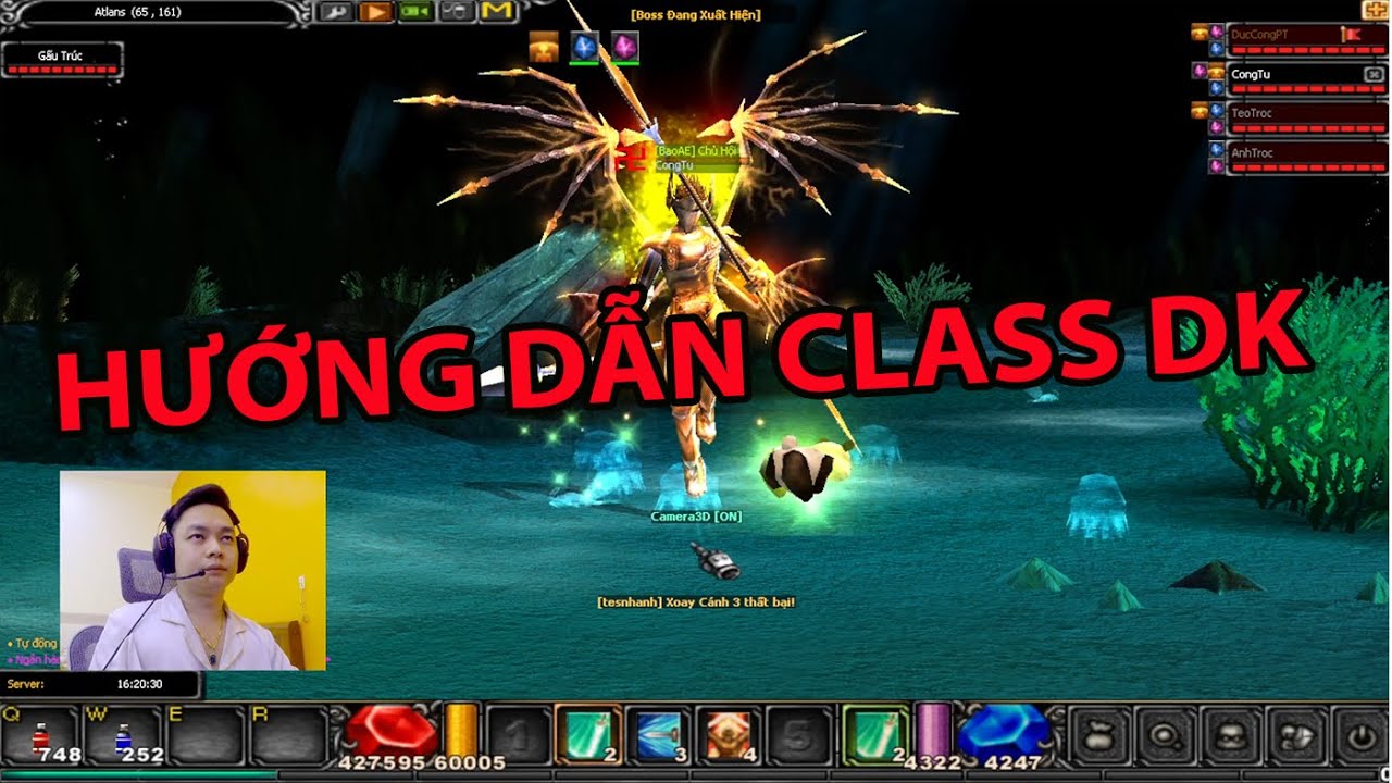 Mu Online Mới Nhất | Hướng Dẫn Tăng Point Và Master DK Hiệu Quả Tại Mu Gamethutv.net   | CongTuHL