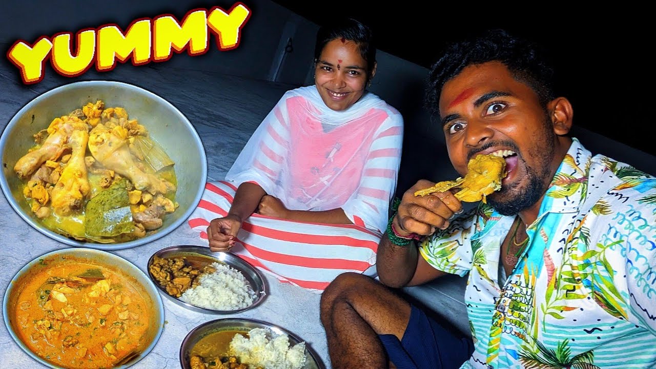 🔥மொட்டை மாடி சிக்கன் கிரேவி | CHICKEN COOKING | FAMILY COOKING | VILLAGE COOKING | K7