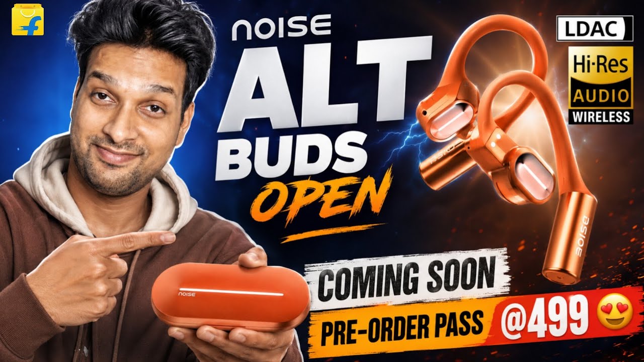 Noise ALT Buds Open 🔥 Coming soon with LDAC | ows buds | Noise new launch | Ai integration for Calls
