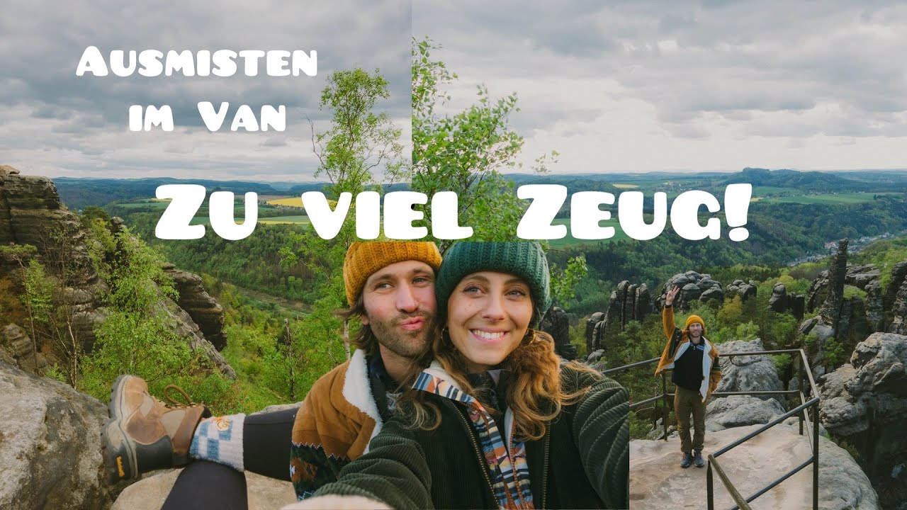 Wir misten unseren Van aus, außerdem geht es Wandern im Elbsandsteingebirge 🚐🏔️ #vanlife