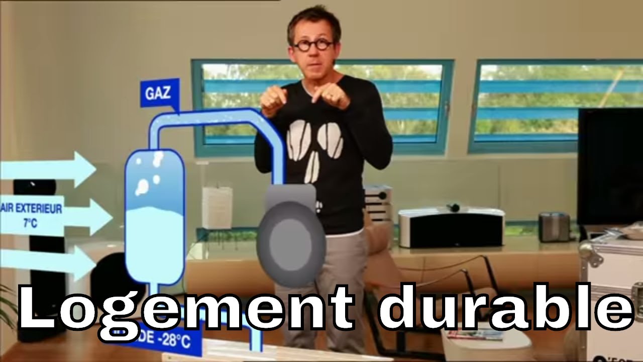 Comment r&eacute;chauffe-t-on une maison avec de l'air froid ? - C'est Pas Sorcier