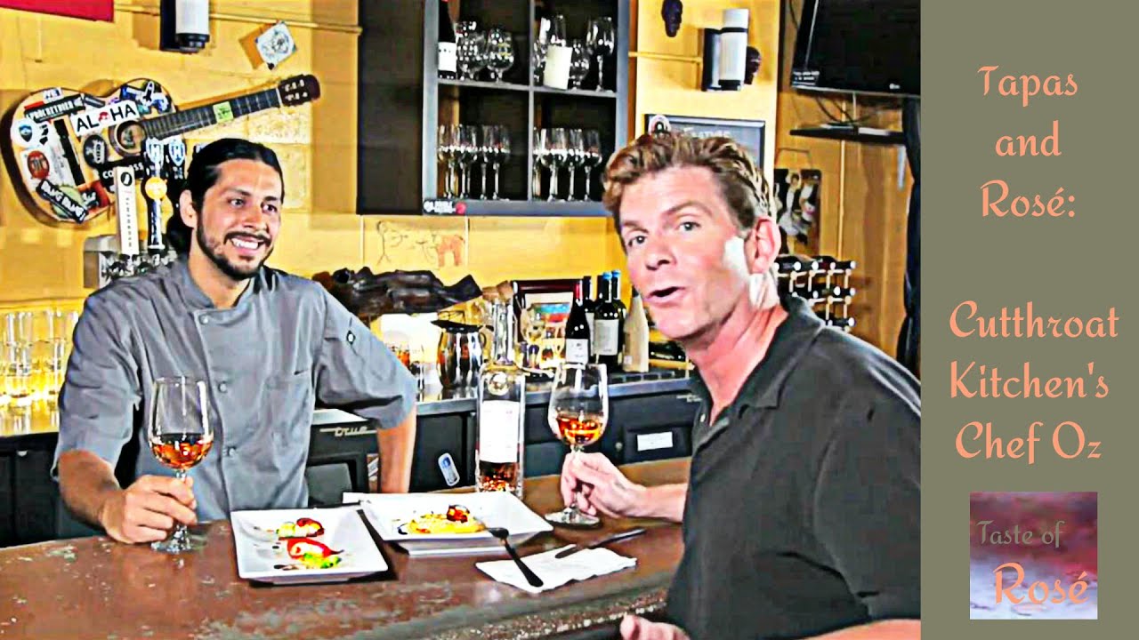 Tapas and Rosé with Cutthroat Kitchen's Chef Oz