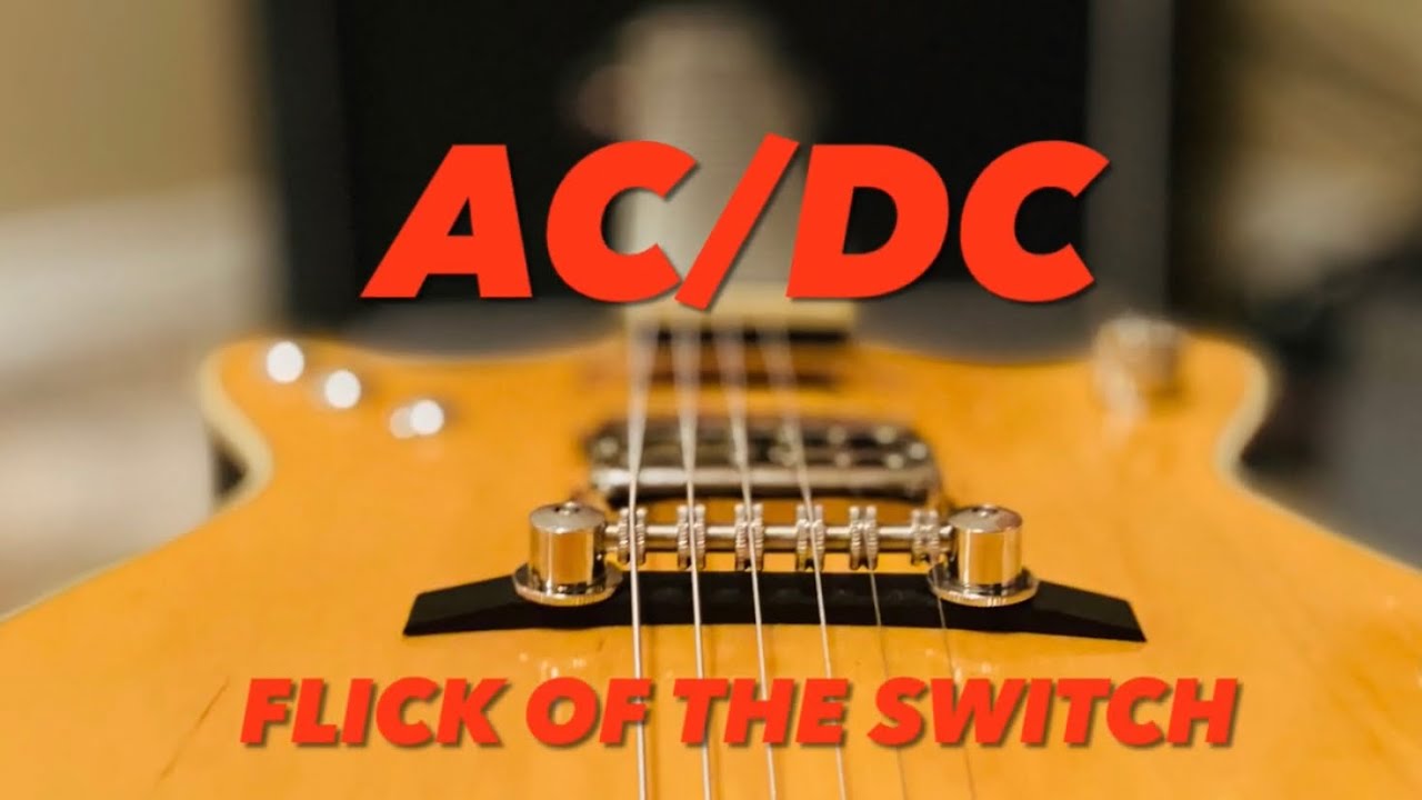 AC/DC Flick of the Switch (Malcolm Young Guitar Lesson)