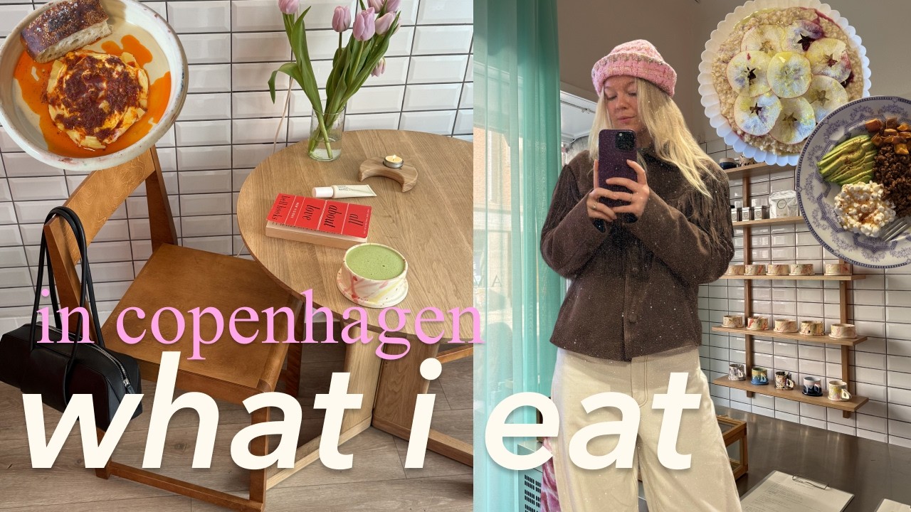 What I eat as a busy Copenhagen girlie | homemade meals & discovering a new matcha spot